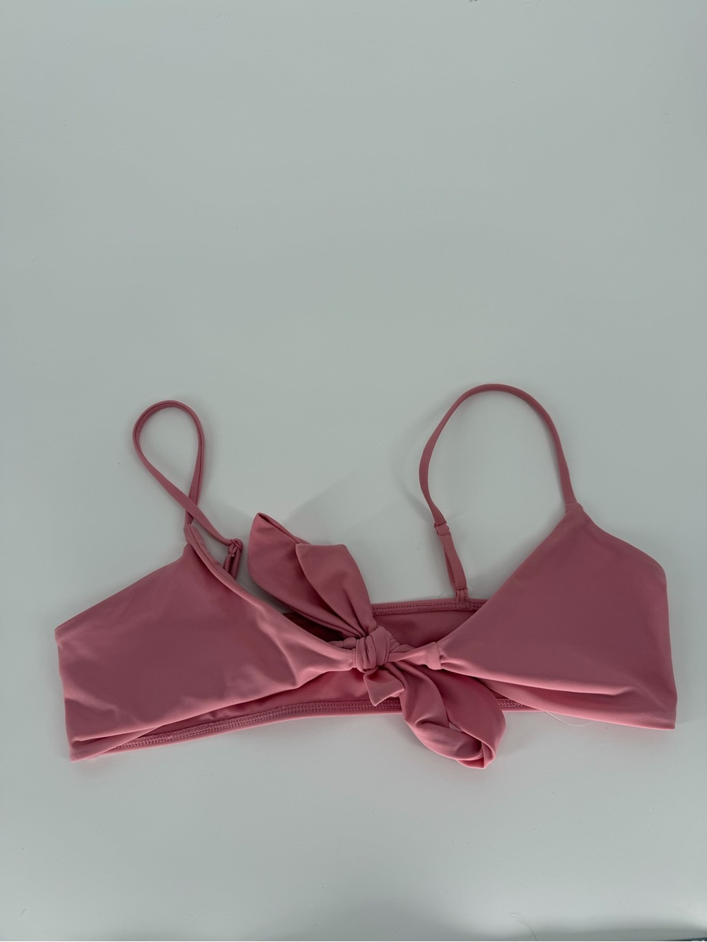 Pacsun Pink Knot Front Bikini Top